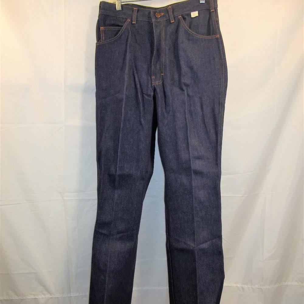 Dickies Branders Mens Jeans Size W34 L32 Casual Five Pockets Dark Wash Blue NWT